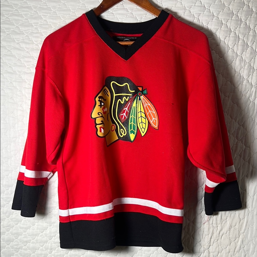 NHL - Chicago Blackhawks Red Jersey - 18/20Y (Large 16/18)